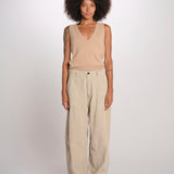 TELLA pantalone con tasche velluto rocciatore TELLA CORDUROY DESERT true avenue 
