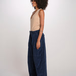 TELLA pantalone con tasche velluto rocciatore TELLA CORDUROY NAVYBLUE true avenue 