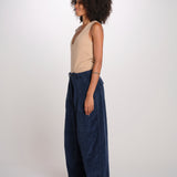 TELLA pantalone con tasche velluto rocciatore TELLA CORDUROY NAVYBLUE true avenue 