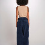 TELLA pantalone con tasche velluto rocciatore TELLA CORDUROY NAVYBLUE true avenue 