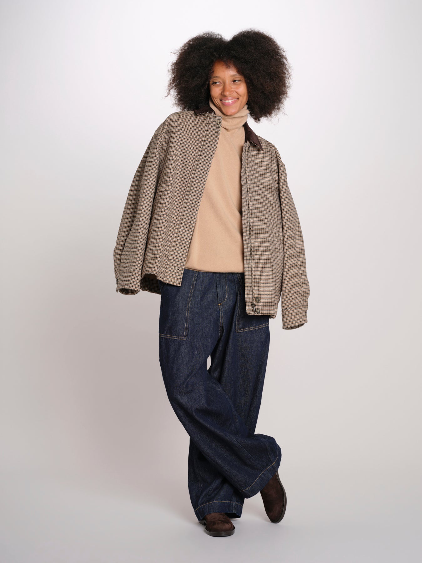 TELLA denim over con tasche TELLA OPENBLUE RINSEWASH true avenue 