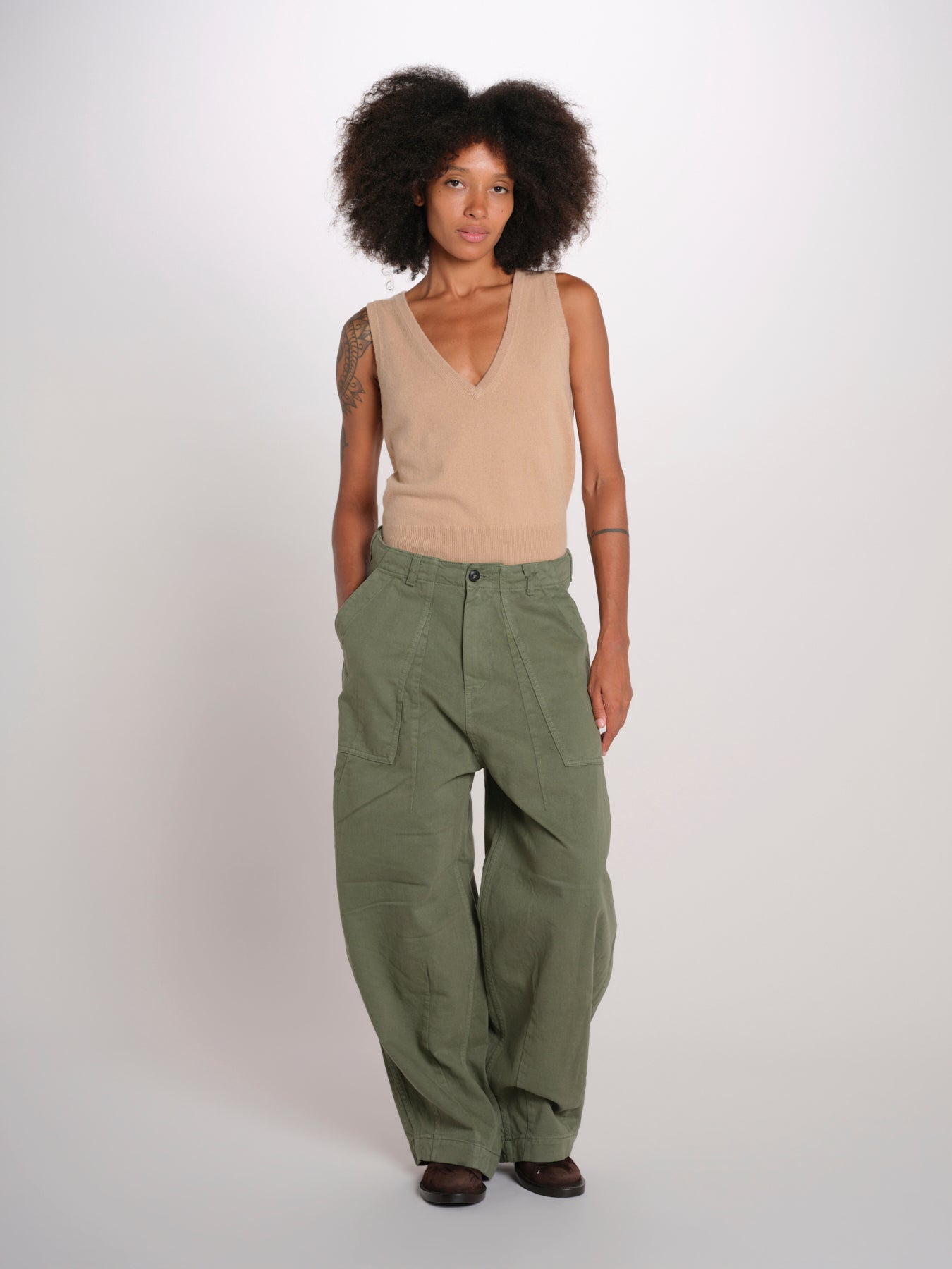 TELLA pantalone con tasche TELLA TRUEBULL SAFARI true avenue 