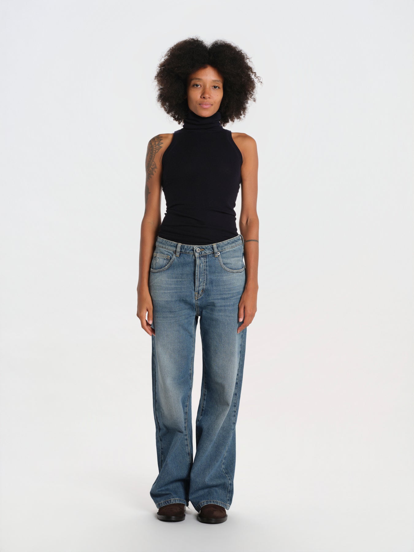 ZELDA 1961 denim dritto lavato ZELDA 1961 OPENBLUE true avenue 