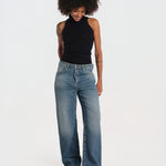 ZELDA 1961 denim dritto lavato ZELDA 1961 OPENBLUE true avenue 