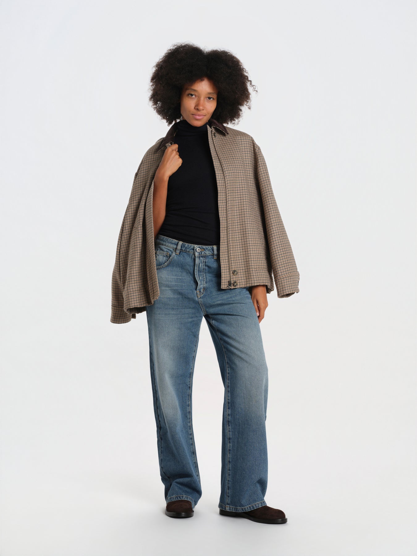 ZELDA 1961 denim dritto lavato ZELDA 1961 OPENBLUE true avenue 