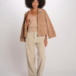 ZELDA pantalone dritto rocciatore ZELDA CORDUROY DESERT true avenue 