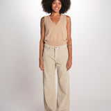 ZELDA pantalone dritto rocciatore ZELDA CORDUROY DESERT true avenue 
