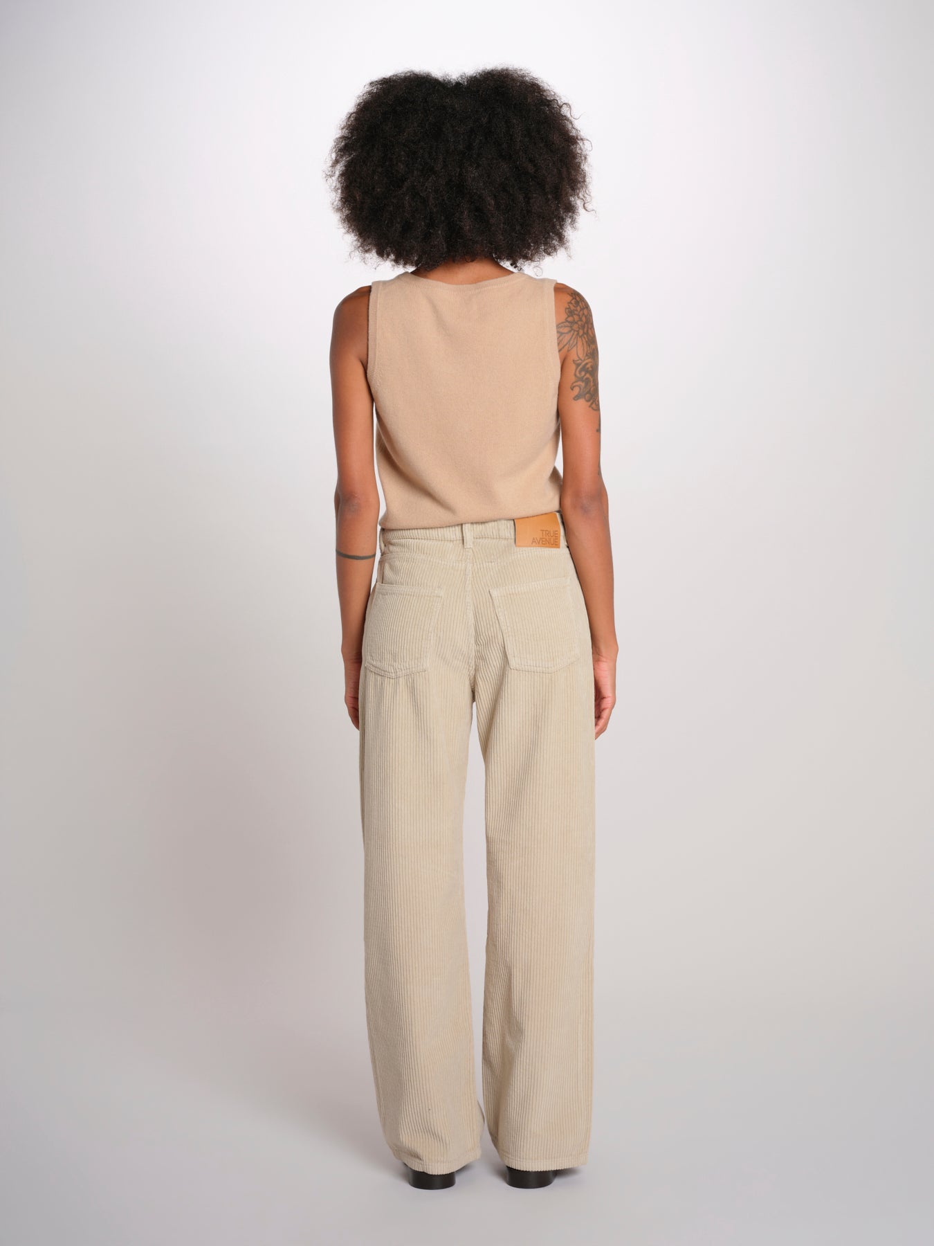 ZELDA pantalone dritto rocciatore ZELDA CORDUROY DESERT true avenue 