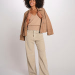 ZELDA pantalone dritto rocciatore ZELDA CORDUROY DESERT true avenue 