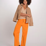 ZELDA pantalone dritto rocciatore ZELDA CORDUROY MAPLE true avenue 