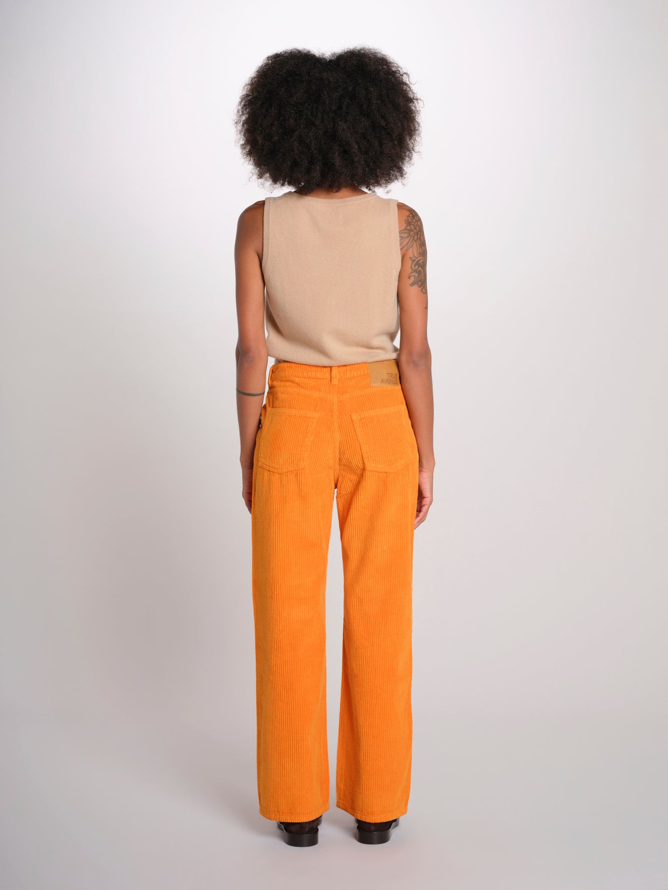 ZELDA pantalone dritto rocciatore ZELDA CORDUROY MAPLE true avenue 