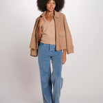 ZELDA pantalone dritto velluto rocciatore ZELDA OPENBLUE 1961 true avenue 