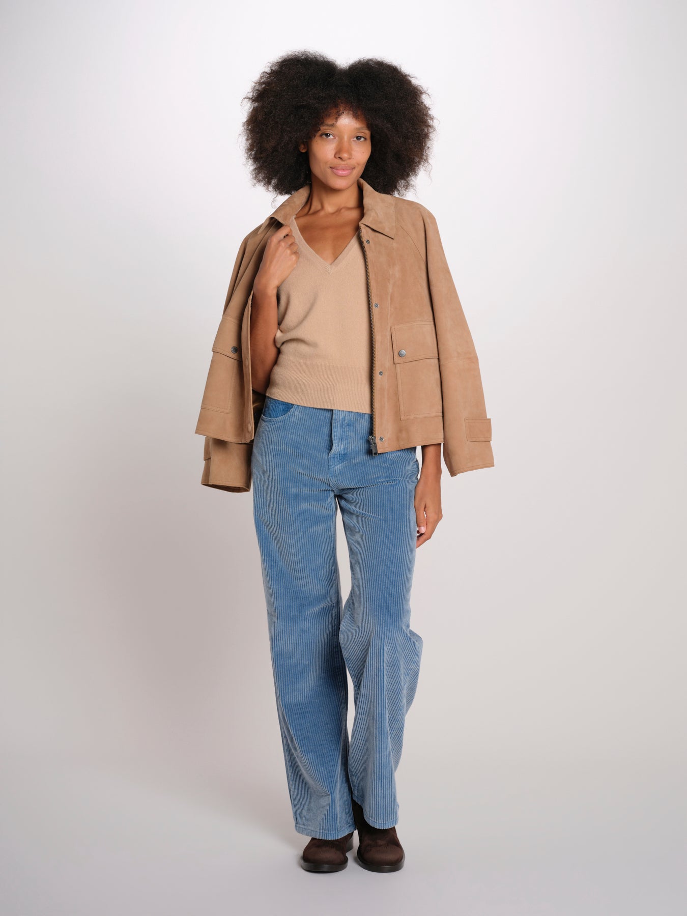 ZELDA pantalone dritto velluto rocciatore ZELDA OPENBLUE 1961 true avenue 