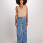 ZELDA pantalone dritto velluto rocciatore ZELDA OPENBLUE 1961 true avenue 