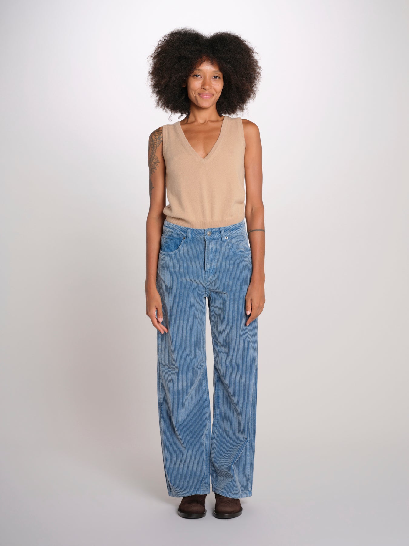 ZELDA pantalone dritto velluto rocciatore ZELDA OPENBLUE 1961 true avenue 