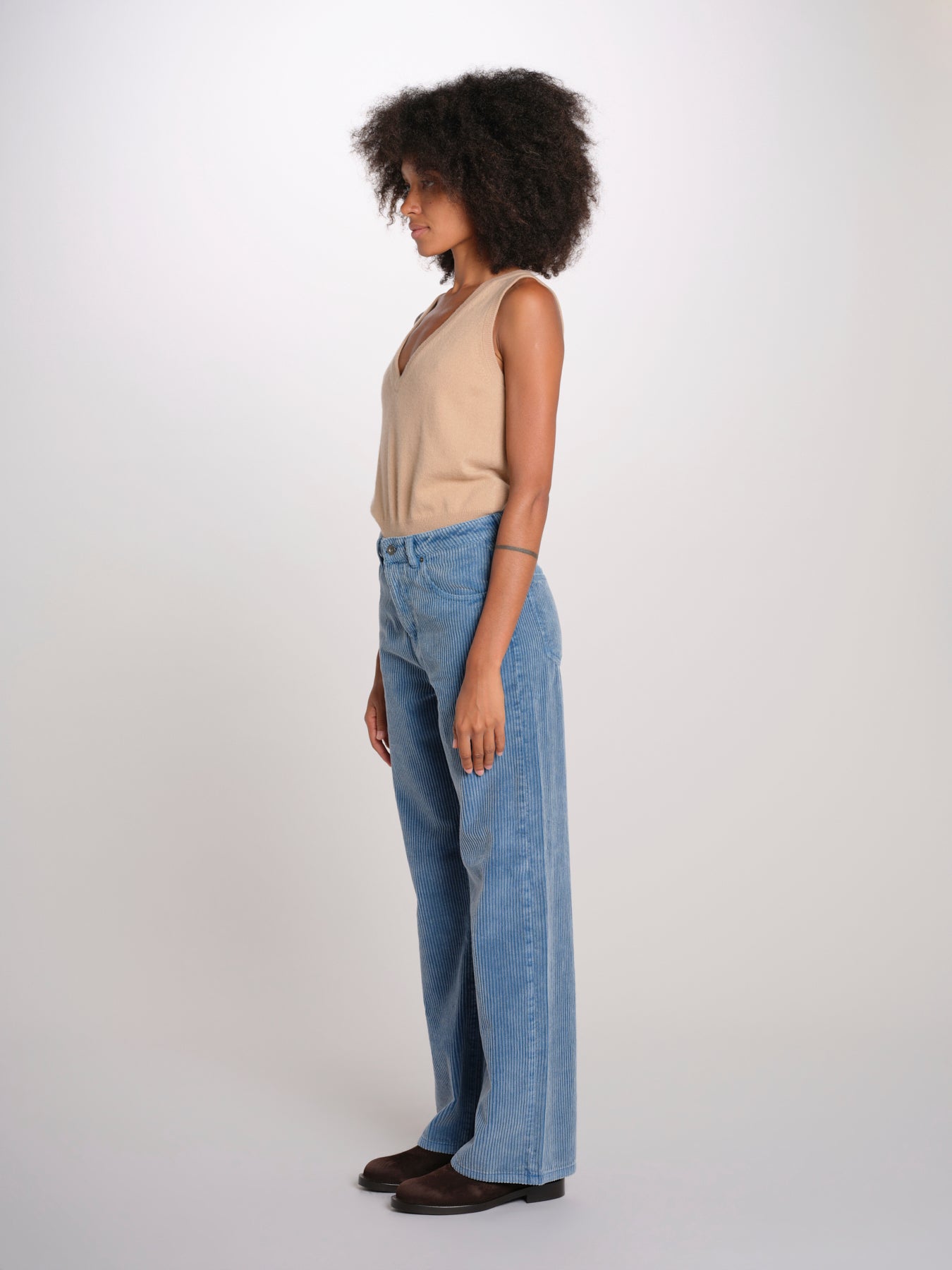 ZELDA pantalone dritto velluto rocciatore ZELDA OPENBLUE 1961 true avenue 
