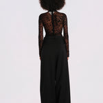 BOUNTY WILD CAT body collo alto devorè BOUNTY-BODYSUIT-WILD-CAT- BLACK undress code 