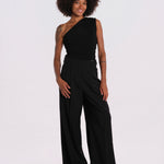 FLAIR body monospalla senza maniche FLAIR-BODYSUIT- BLACK undress code 