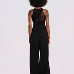 FRONT ROW body senza maniche con mezza onda FRONT-ROW-BODYSUIT- BLACK undress code 