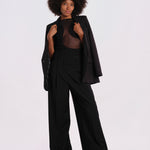 FRONT ROW body senza maniche con mezza onda FRONT-ROW-BODYSUIT- BLACK undress code 