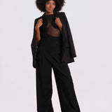 FRONT ROW body senza maniche con mezza onda FRONT-ROW-BODYSUIT- BLACK undress code 
