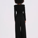 INTUITION body manica lunga con nodo INUITION-BODYSUIT- BLACK undress code 