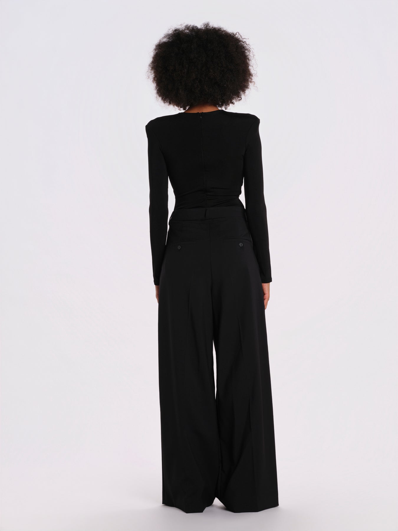 INTUITION body manica lunga con nodo INUITION-BODYSUIT- BLACK undress code 