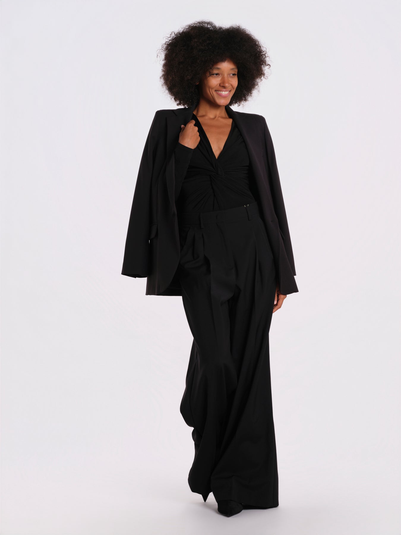 INTUITION body manica lunga con nodo INUITION-BODYSUIT- BLACK undress code 