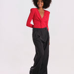 INTUITION body manica lunga con nodo INUITION-BODYSUIT- RED undress code 