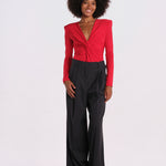 INTUITION body manica lunga con nodo INUITION-BODYSUIT- RED undress code 