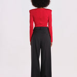 INTUITION body manica lunga con nodo INUITION-BODYSUIT- RED undress code 
