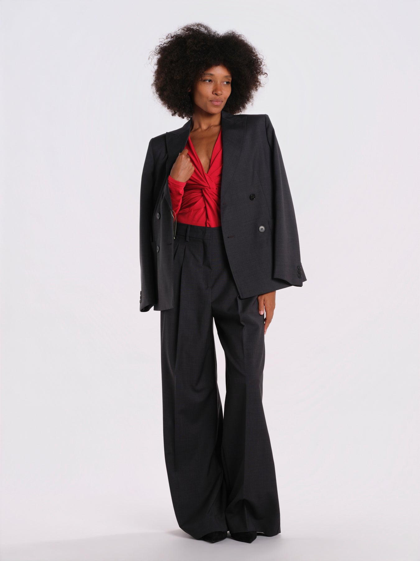 INTUITION body manica lunga con nodo INUITION-BODYSUIT- RED undress code 