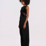 NIGHT CREATURE body senza maniche velluto onde NIGHT-CREATURE-BODYSUIT- BLACK undress code 