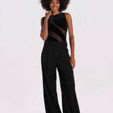 NIGHT CREATURE body senza maniche velluto onde NIGHT-CREATURE-BODYSUIT- BLACK undress code 