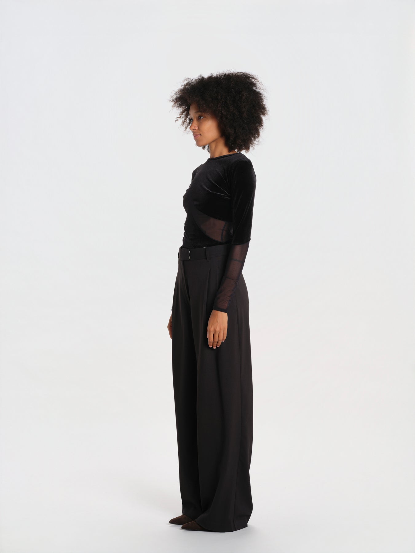 NIGHT CREATURE LONG SLEEVE body manica lunga velluto NIGHT-CREATURE-LONG-SLEEVE-BODYSUIT- BLACK undress code 