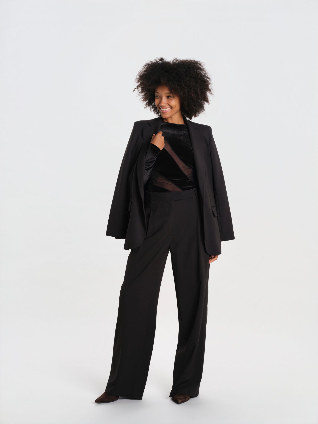 NIGHT CREATURE LONG SLEEVE body manica lunga velluto NIGHT-CREATURE-LONG-SLEEVE-BODYSUIT- BLACK undress code 