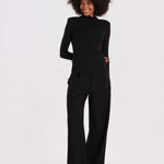 REVERIE body scollato dietro REVERIE-BODYSUIT- BLACK undress code 
