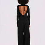 REVERIE body scollato dietro REVERIE-BODYSUIT- BLACK undress code 