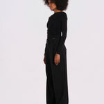 SWEETEST THING body manica lunga scollo asimmetrico SWEETEST-THING-BODYSUIT- BLACK undress code 