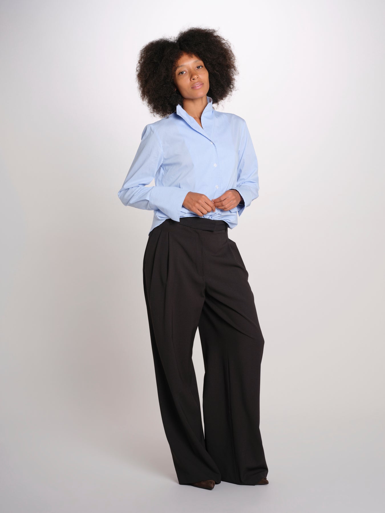 HUGO camicia collo in piedi righe 5HVA19-V09925 879 vanessa bruno 