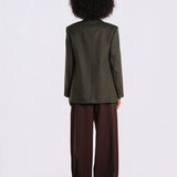 GIOSTRA blazer doppiopetto flanella 2625046016600 001 weekend maxmara 