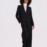 CANAPA blazer doppiopetto gessato cropped 2625046062600 001 weekend maxmara 