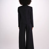 CANAPA blazer doppiopetto gessato cropped 2625046062600 001 weekend maxmara 