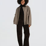FESTA bomber in pied de poule 2625086071600 001 weekend maxmara 