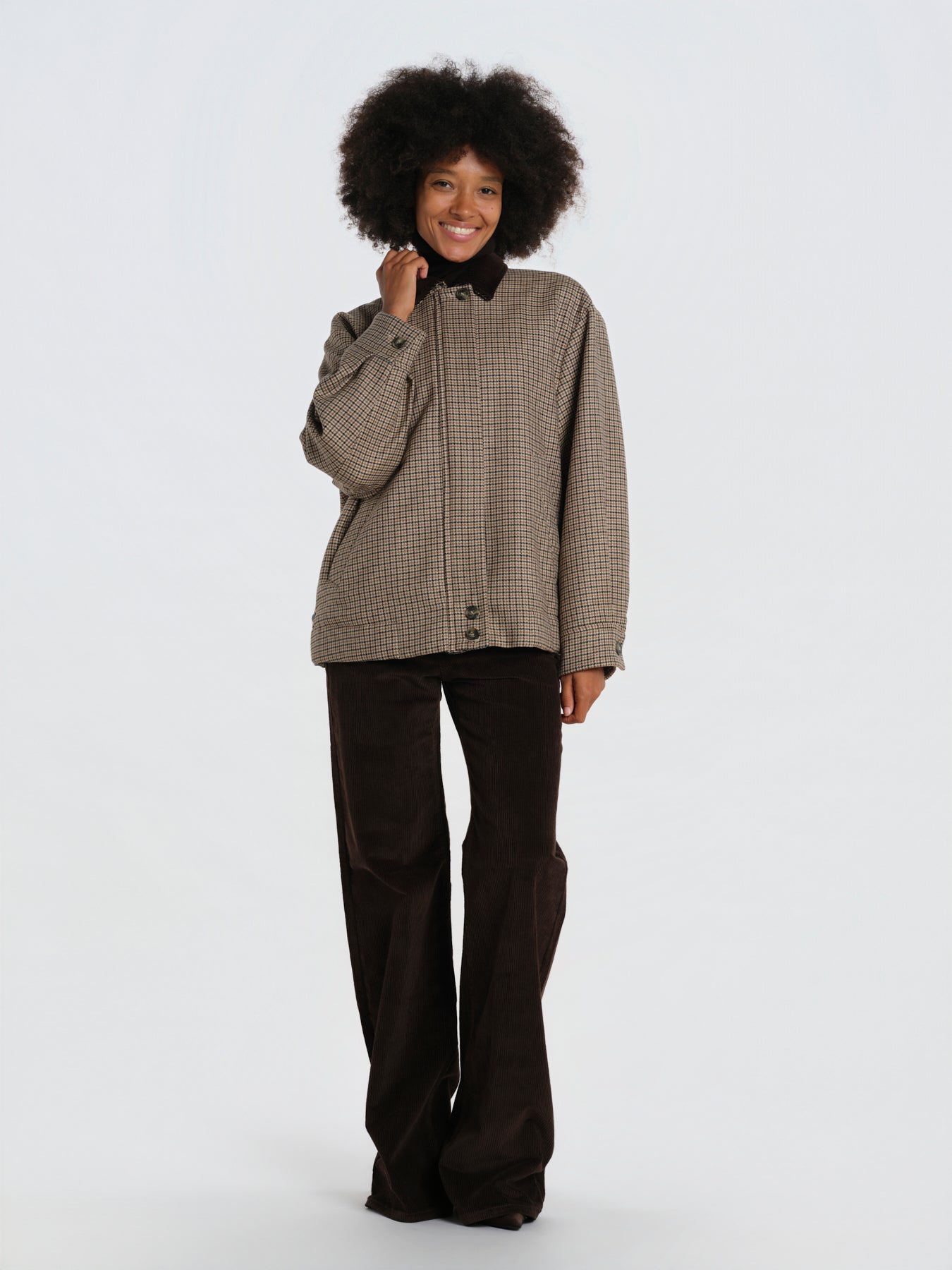 FESTA bomber in pied de poule 2625086071600 001 weekend maxmara 