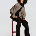 FESTA bomber in pied de poule 2625086071600 001 weekend maxmara 