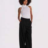ADELFI pantalone doppia pences tela 2625136032600 002 weekend maxmara 