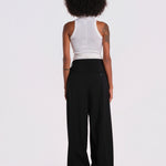 ADELFI pantalone doppia pences tela 2625136032600 002 weekend maxmara 