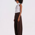 ADELFI pantalone doppia pences tela 2625136032600 013 weekend maxmara 