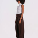 ADELFI pantalone doppia pences tela 2625136032600 013 weekend maxmara 